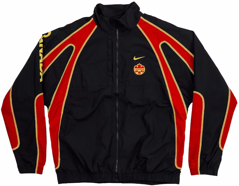 Nike x NOCTA Canada X2 World Cup 2026 Soccer O-Can Northstar Nylon Track Jacket Black