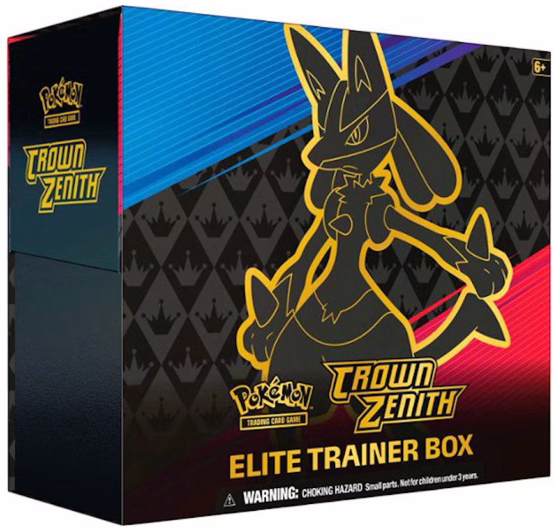 Pokémon TCG Sword & Shield Crown Zenith Elite Trainer Box