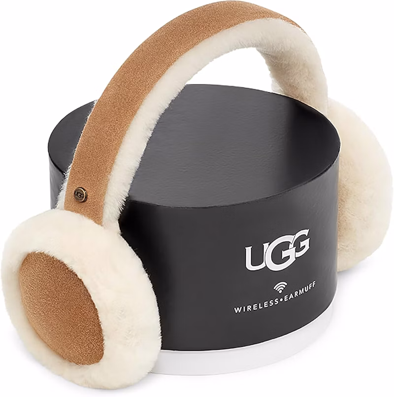 UGG Logo Wireless Earmuffs Chestnut (20955-CHE)