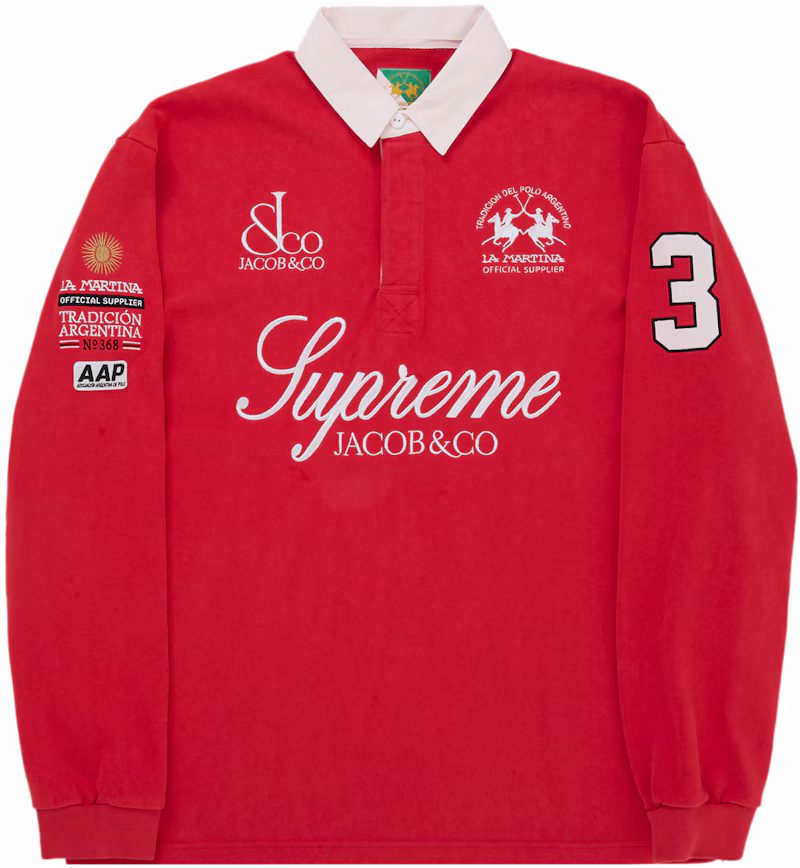 Supreme La Martina Rugby Red