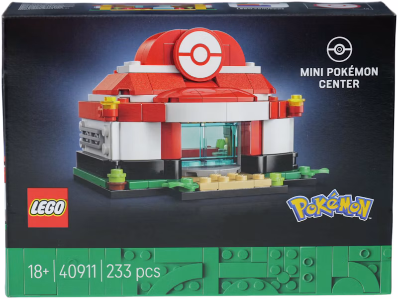 LEGO Mini Pokemon Center Set 40911