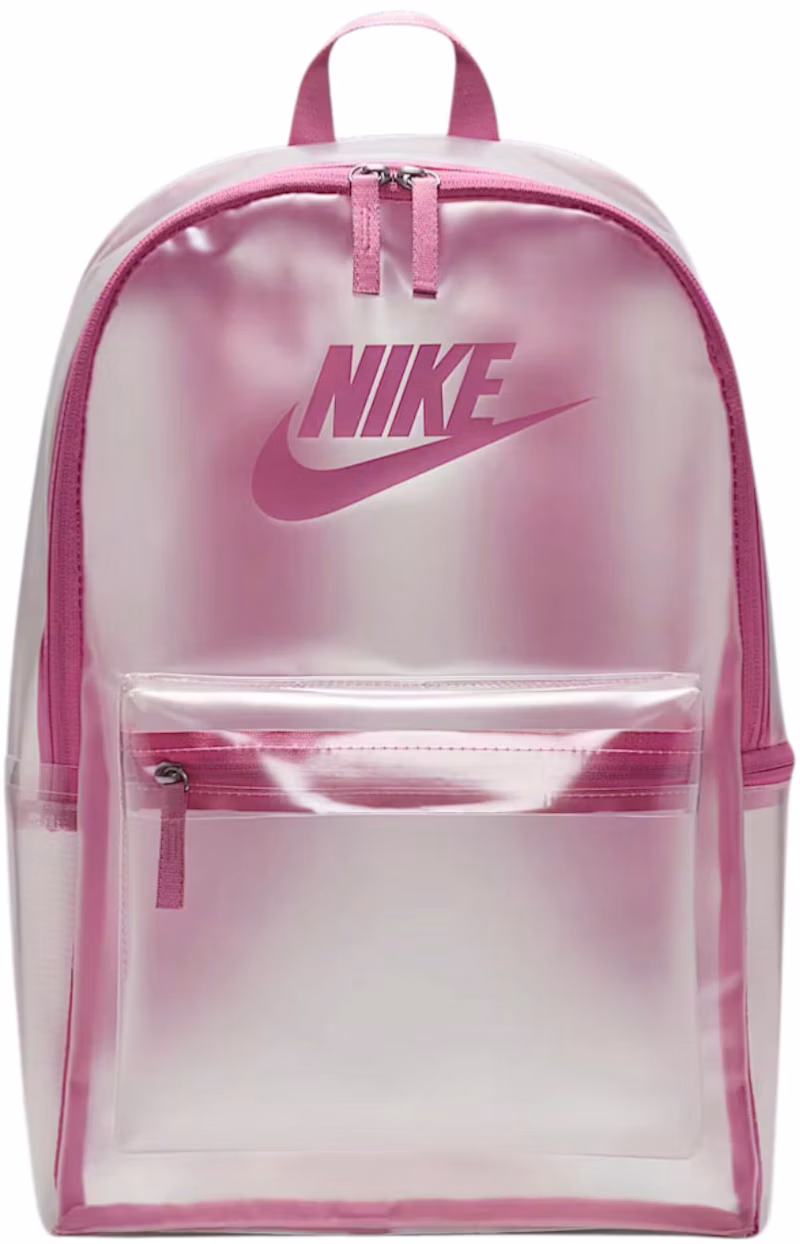 Nike Heritage Crystal 25L Backpack Clear/Magic Flamingo/Magic Flamingo