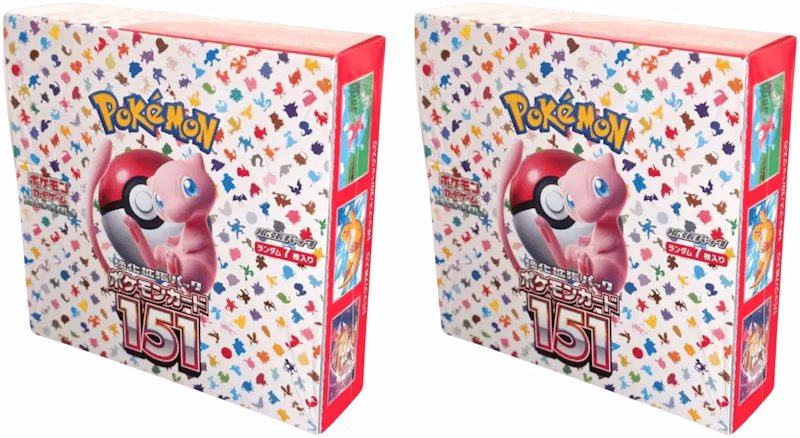 Pokémon Scarlet & Violet 151 Booster Box (Japanese) 2x Lot
