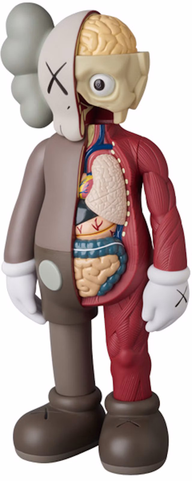 KAWS Companion Flayed Open Edition Vinyl Figure Brown