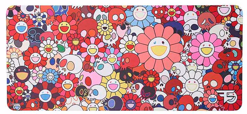 Takashi Murakami x FaZe Clan 2XL Mousepad Red