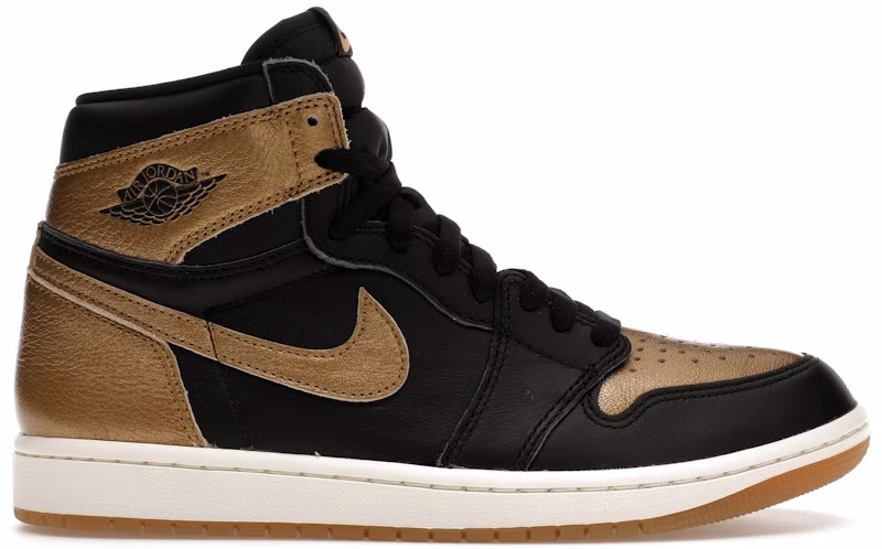 Jordan 1 Retro High OG Black Metallic Gold