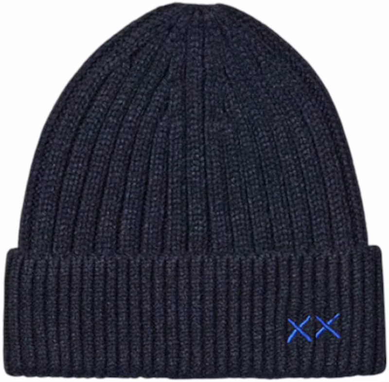 Uniqlo x KAWS Heat Tech Beanie Navy