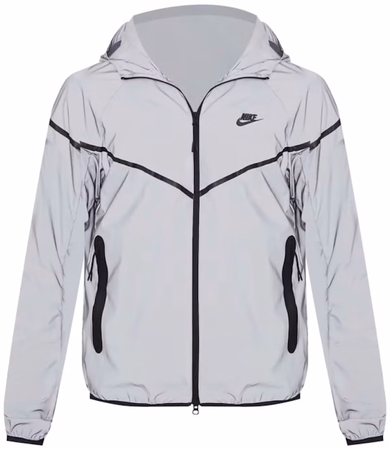 Nike Tech Woven Flash Jacket Reflect Silver/Black