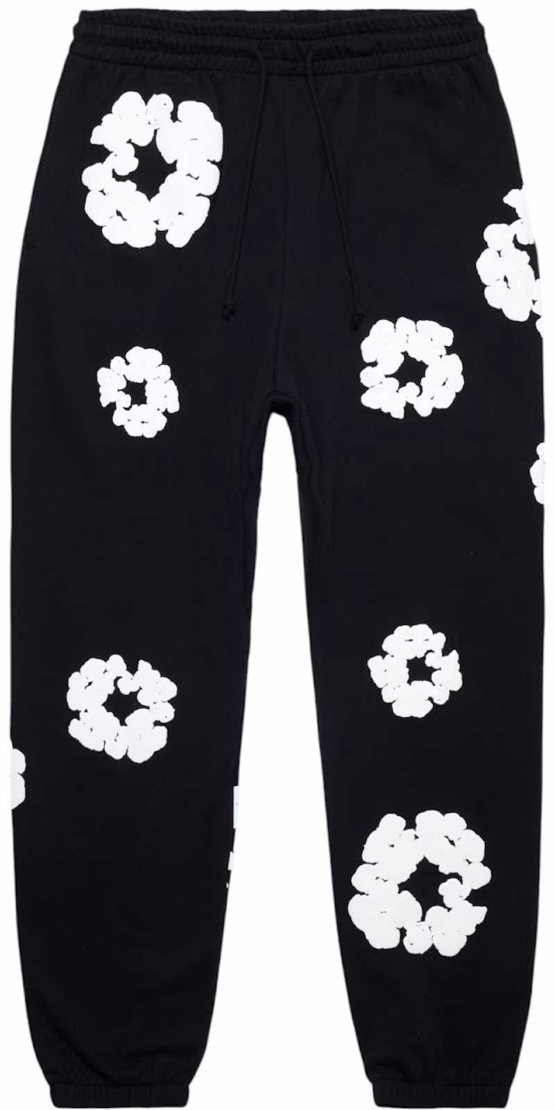 Denim Tears The Cotton Wreath Sweatpants Black