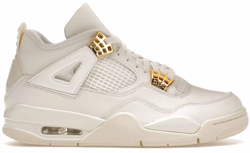 Jordan 4 Retro Metallic Gold (Women's)