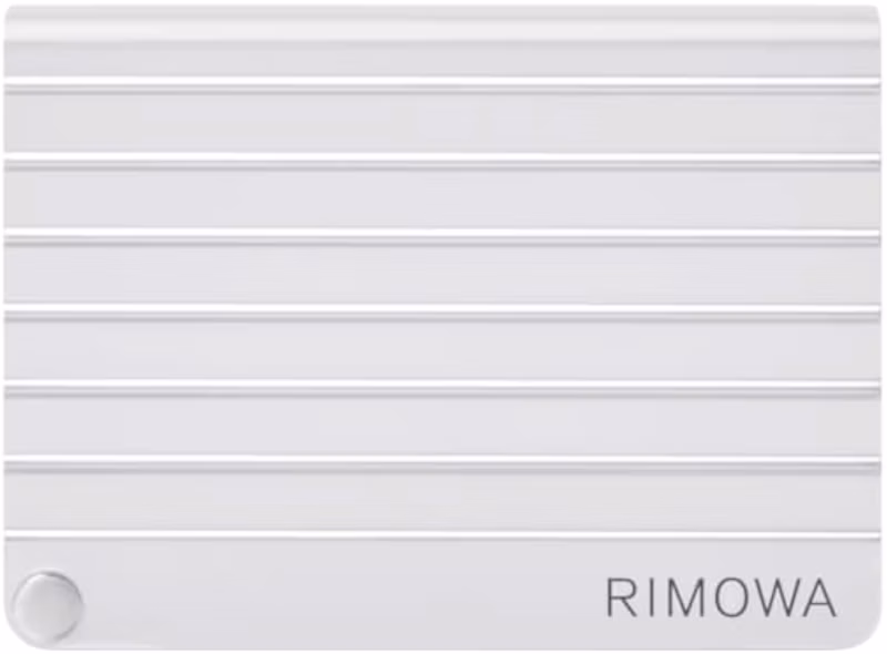Rimowa Original Small Goods Aluminium Card Holder Silver