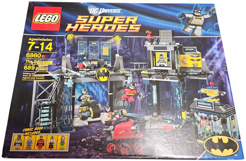 LEGO DC Comics Super Heroes The Batcave Set 6860