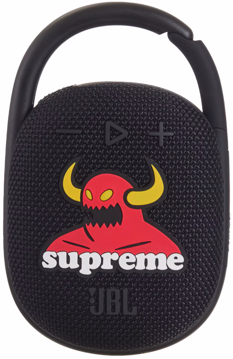 Supreme Toy Machine JBL Clip Black