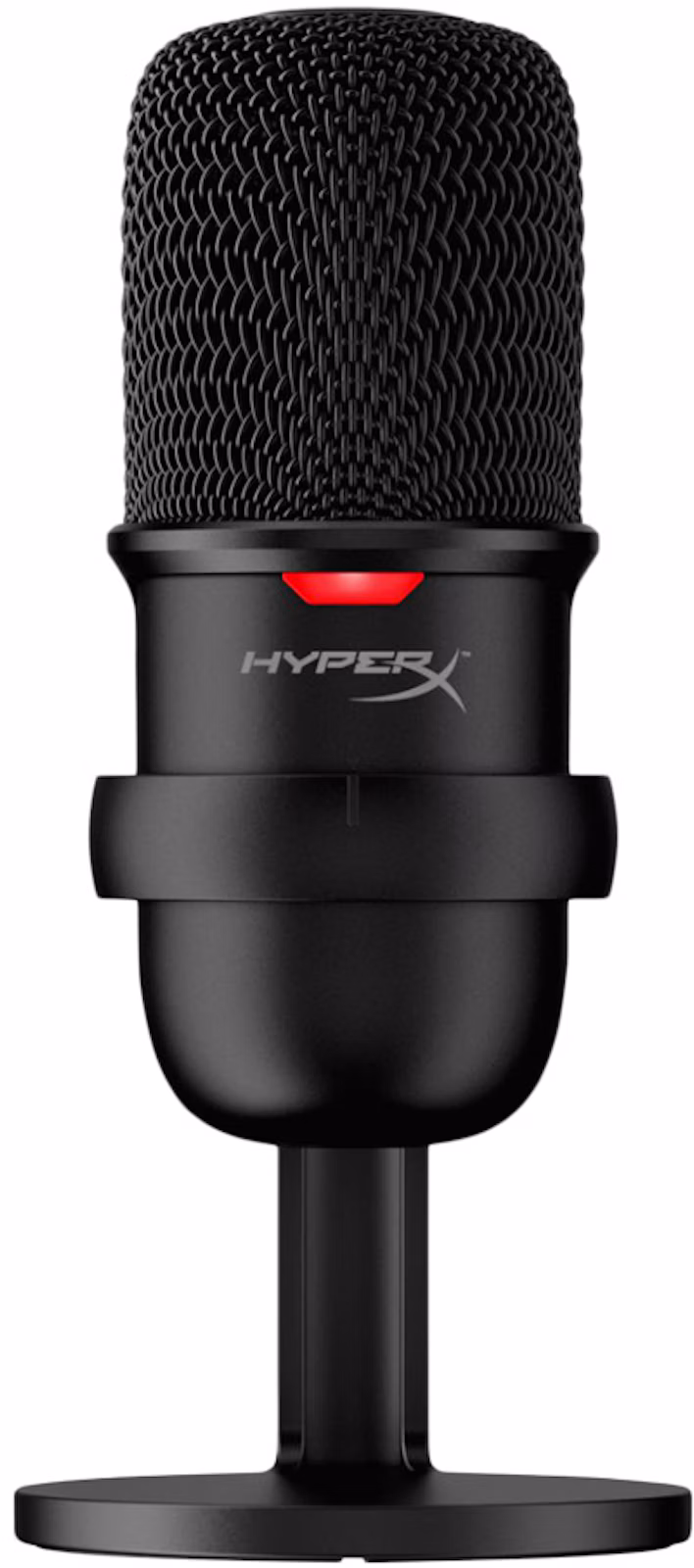 HyperX Solocast Wired Cardioid USB Condenser Gaming Microphone HMIS1X-XX-BK/G Black