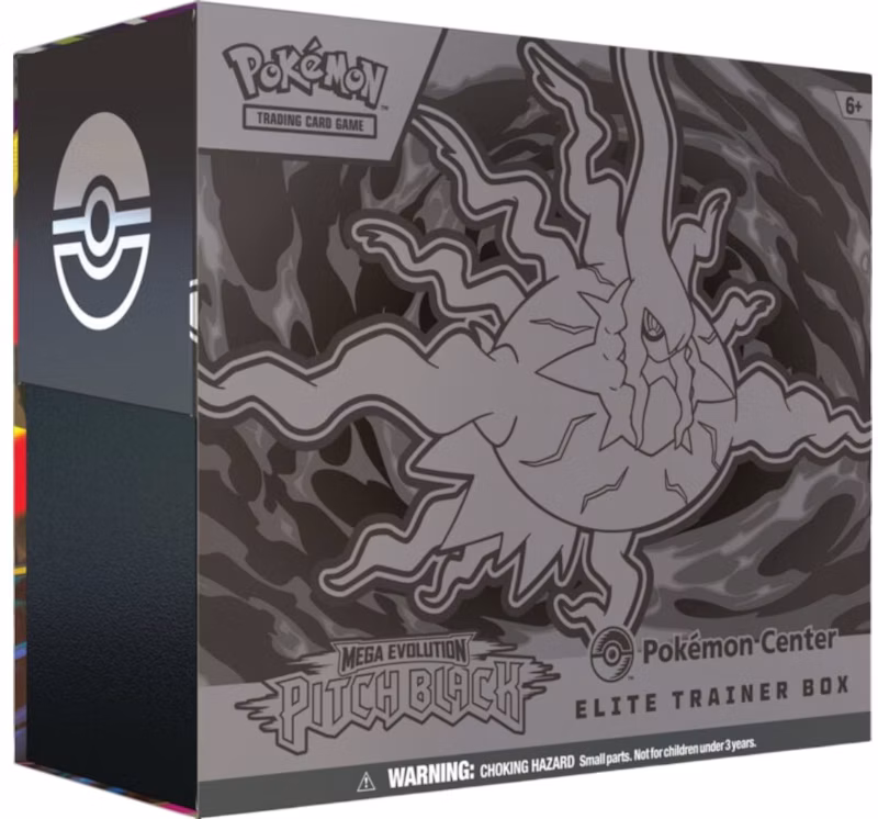 2026 Pokémon Mega Evolution Pitch Black Pokemon Center Elite Trainer Box