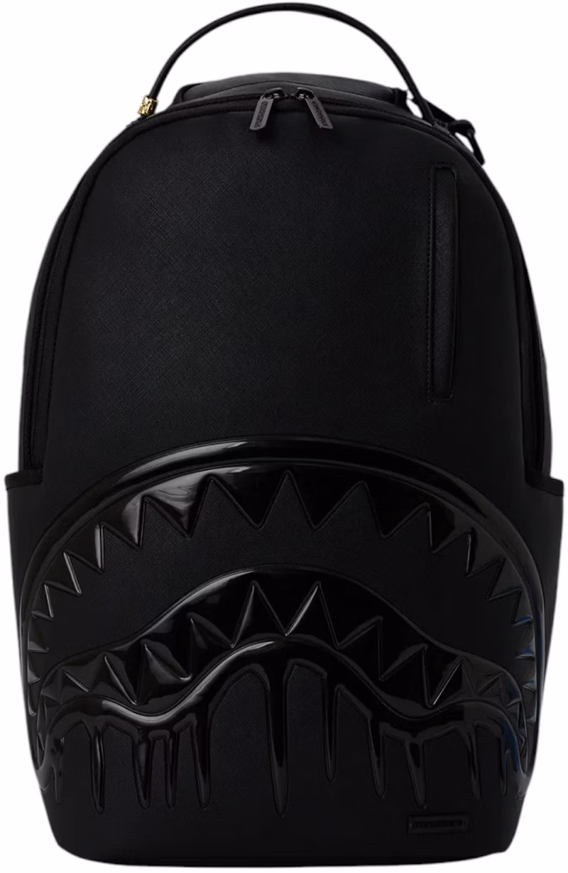 Sprayground Glossy Bossy Blk Metallic Backpack Black Metallic