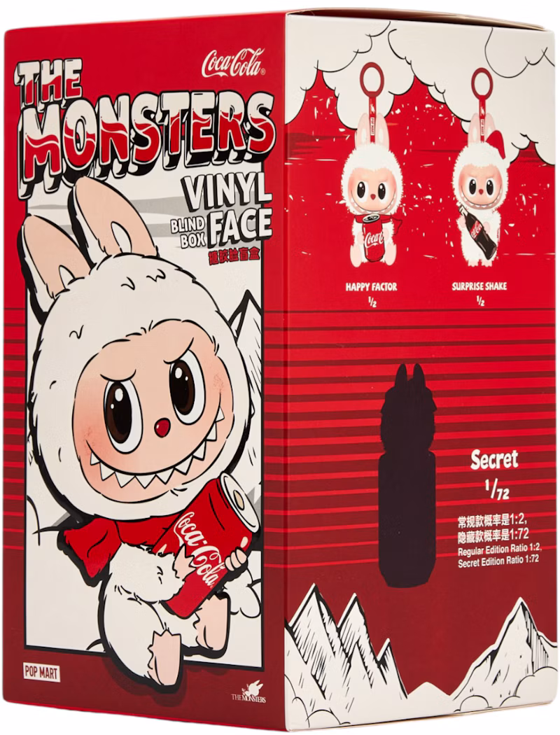 Pop Mart Labubu The Monsters Coca Cola Series Vinyl Face Single Blind Box