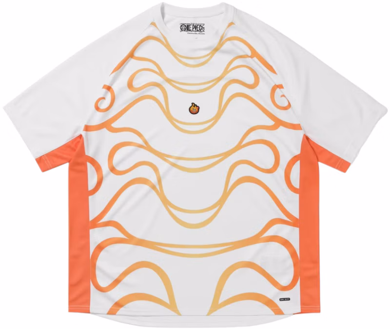 Nike x One Piece NRG S/S Jersey White/Orange Blaze/Green Charge