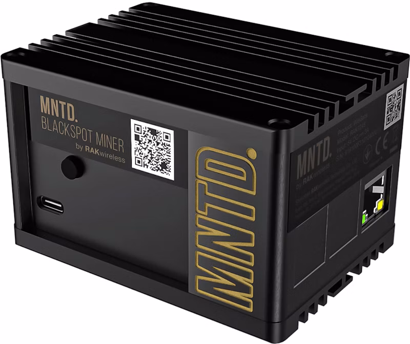 MNTD MNTD Helium Blackspot Miner 915 MHz US Plug