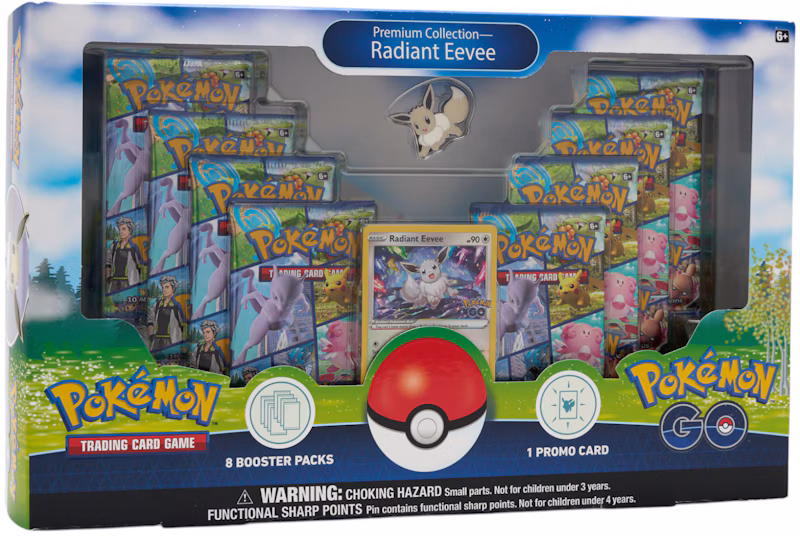 Pokémon TCG Pokémon GO Radiant Eevee Premium Collection Box