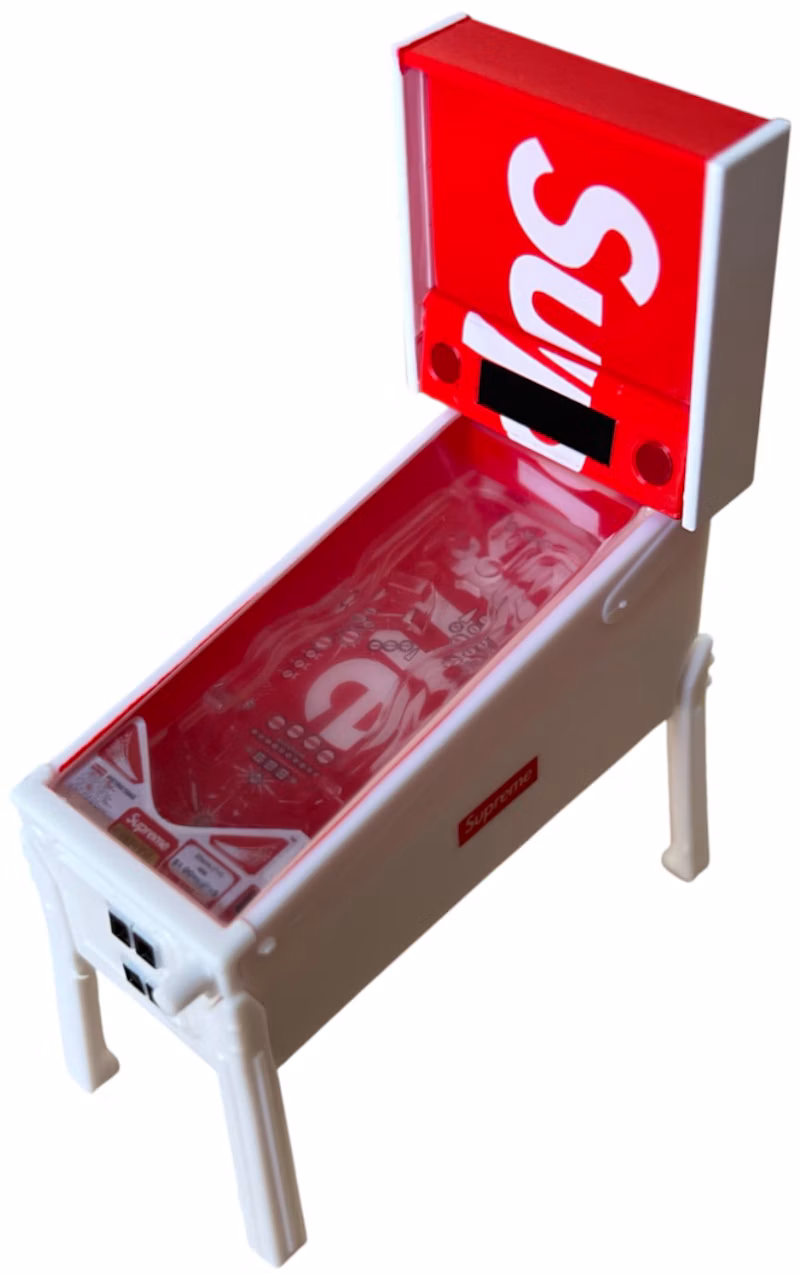 Supreme Bandai Gashapon Mini Stern Pinball Machine