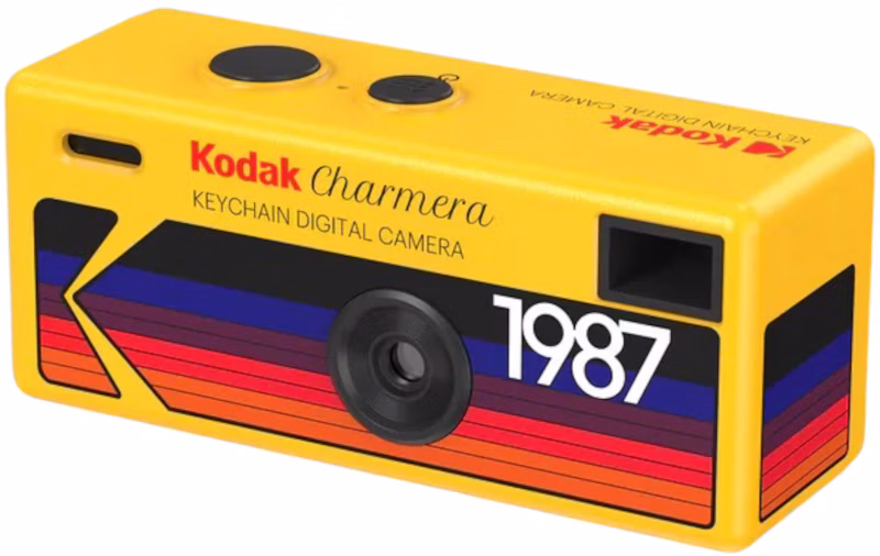 Kodak CHARMERA Digital Camera Keychain Yellow