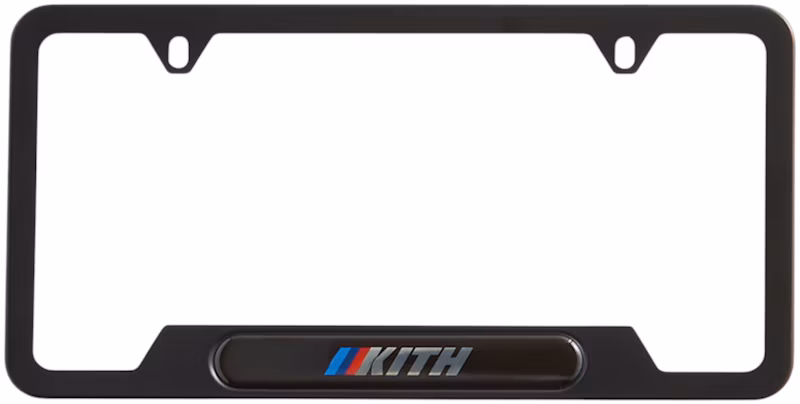 Kith x BMW Car Plate Black (FW24)