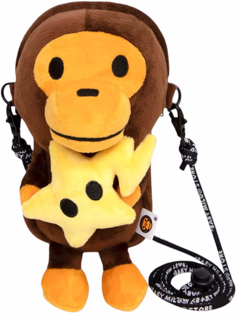 BAPE Baby Milo No. 1 Mobile Bag Brown