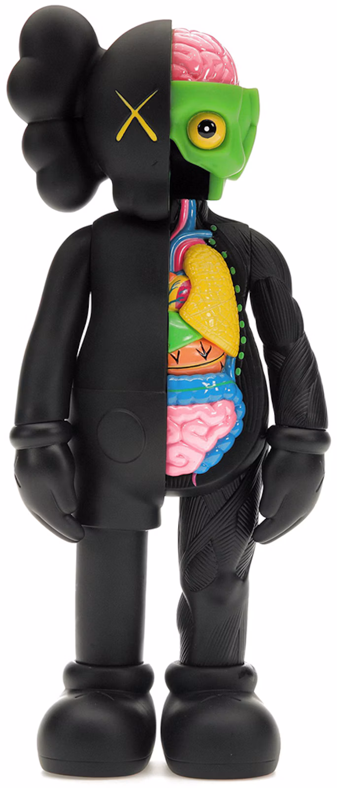 KAWS Companion Flayed Open Edition Vinyl Figure Black