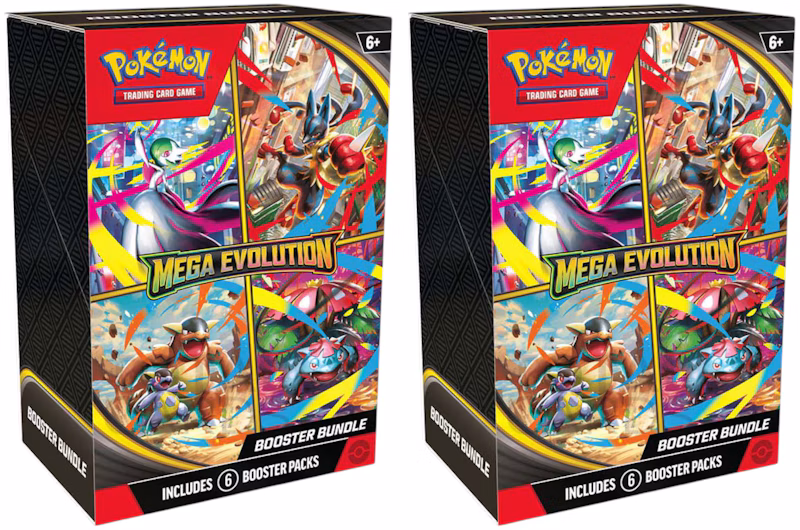 Pokémon Mega Evolution - Base Set Booster Bundle 2x Lot