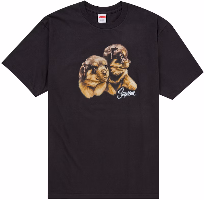 Supreme Puppies Tee Black
