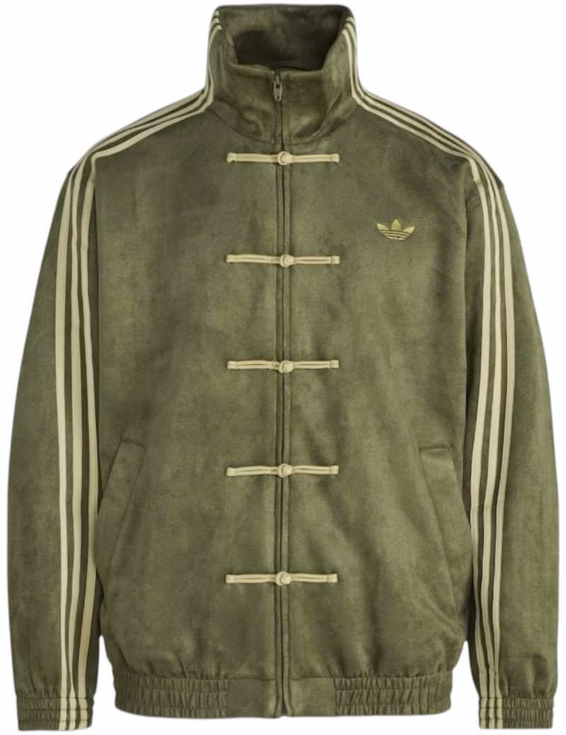 adidas CTT Chinese Track Top 3.1 Gender Neutral Jacket Olive