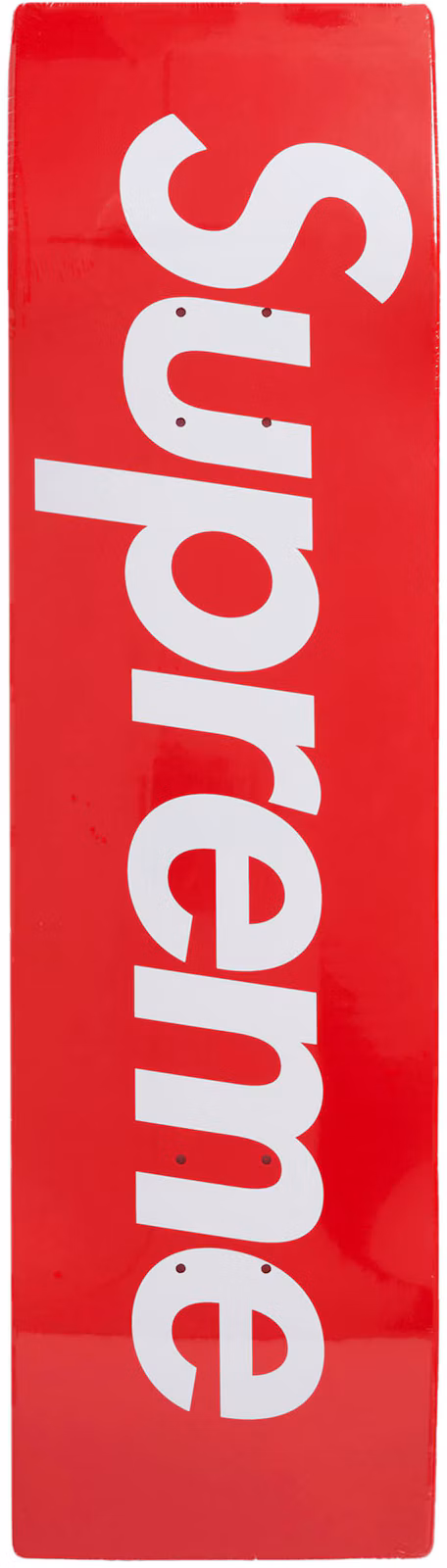 Supreme Uncut Box Logo Skateboard Deck Red