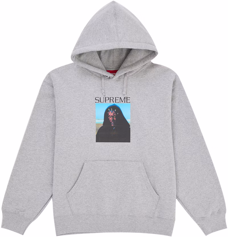 Supreme Sith Hooded Sweatshirt Heather Grey