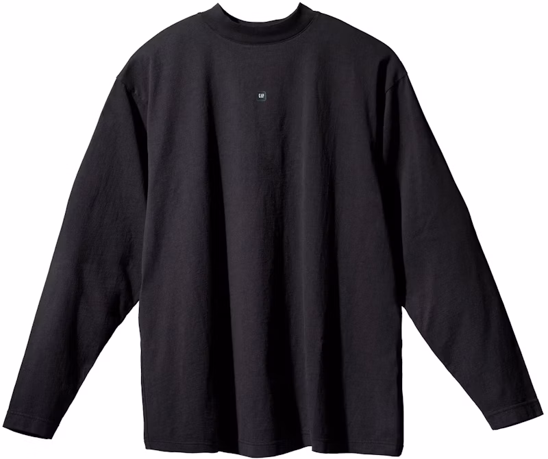 Yeezy Gap Logo Longsleeve Tee Black
