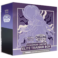Pokémon TCG Sword & Shield Chilling Reign (Pokémon Center Exclusive) Elite Trainer Box (Shadow Rider Calyrex)