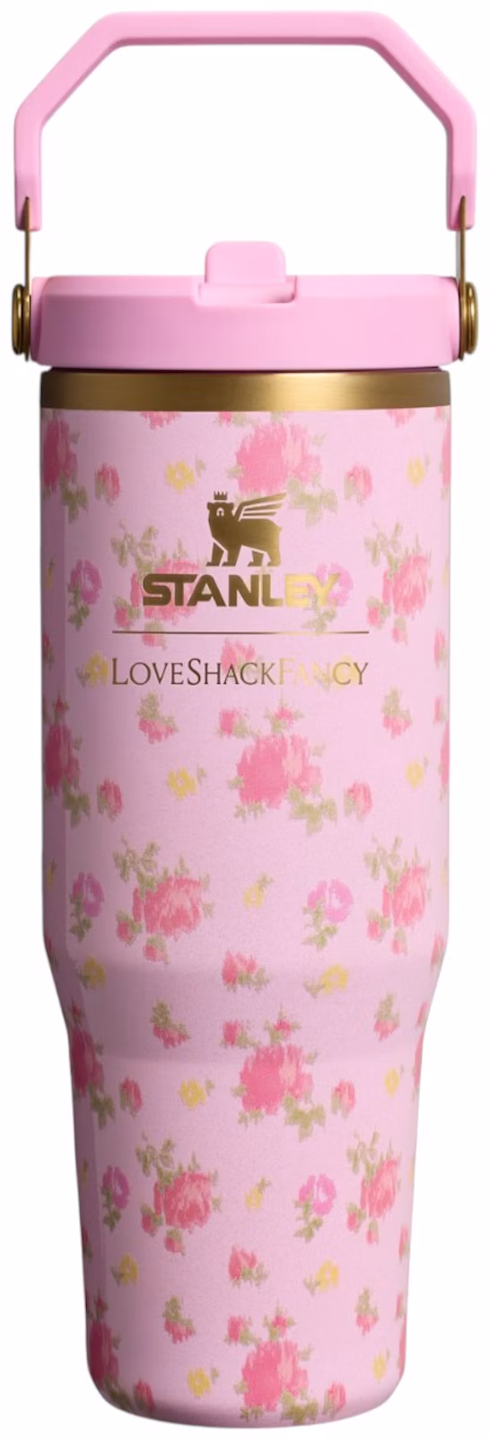 Stanley 1913 x LoveShackFancy IceFlow Flip Straw 30oz Tumbler Ibiza Sunset