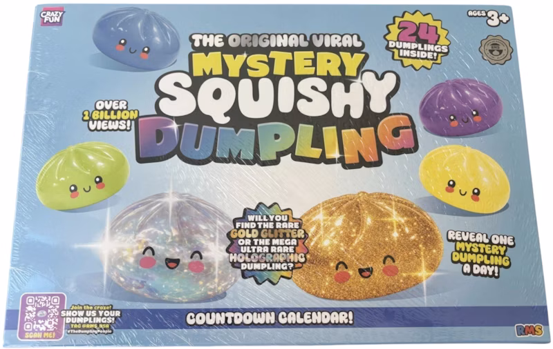 Squishy Bun Dumpling 2026 Advent Countdown Calendar