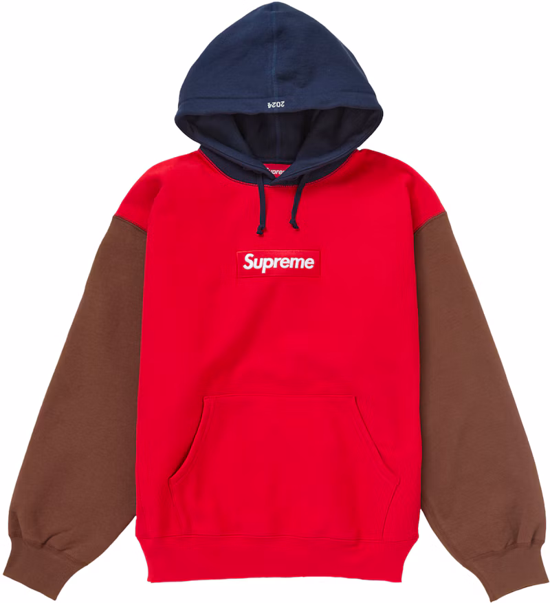 Supreme Box Logo Hooded Sweatshirt (FW24) Multicolor