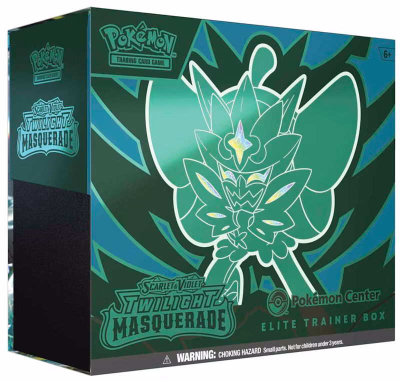 Pokémon Scarlet & Violet Twilight Masquerade Pokemon Center Elite Tainer Box