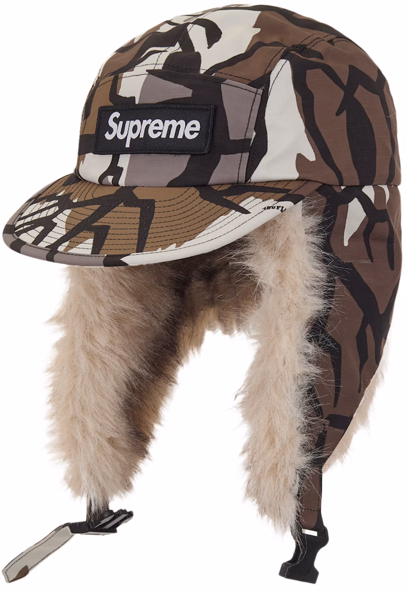Supreme GORE-TEX Earflap Camp Cap Predator Camo