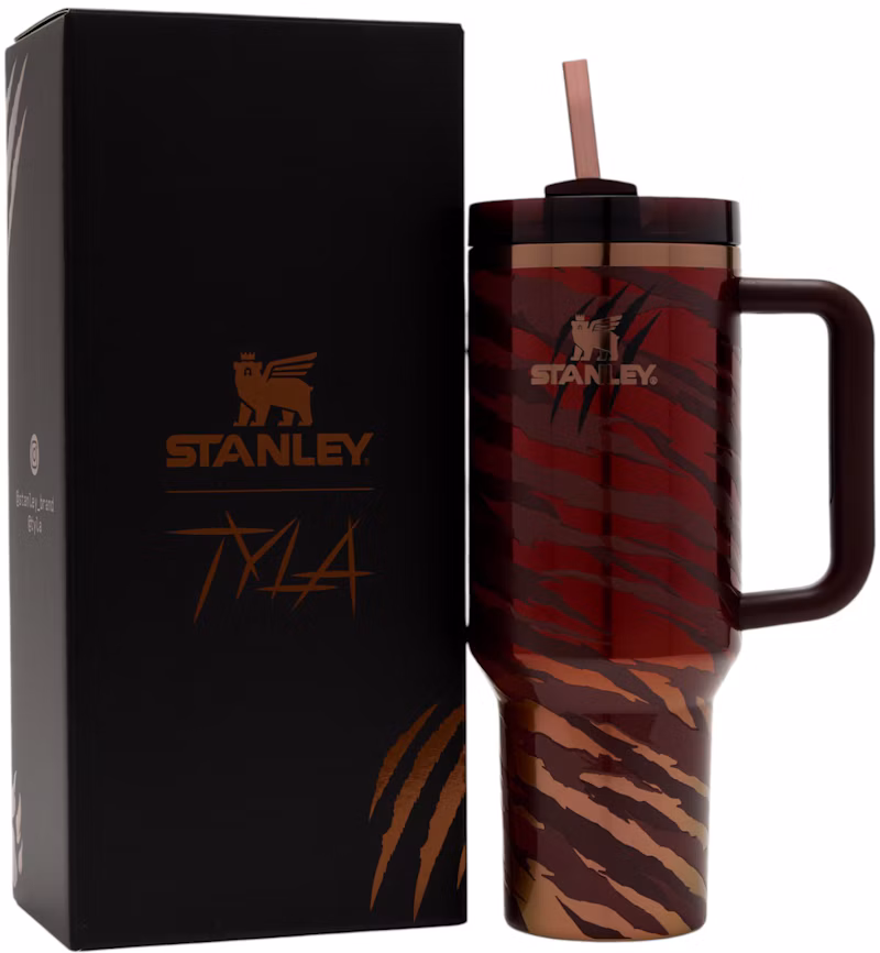 Stanley x TYLA TYGER Flowstate Quencher 40oz Tumbler Bronze