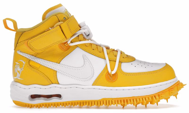 Nike Air Force 1 Mid SP Off-White Varsity Maize