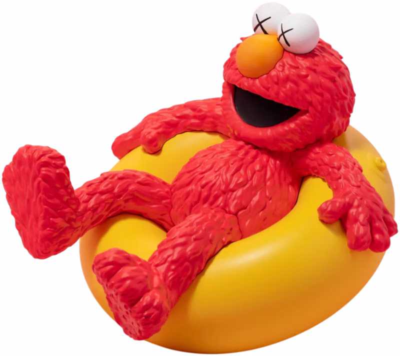 KAWS x Sesame Street Water Parade Elmo Figure