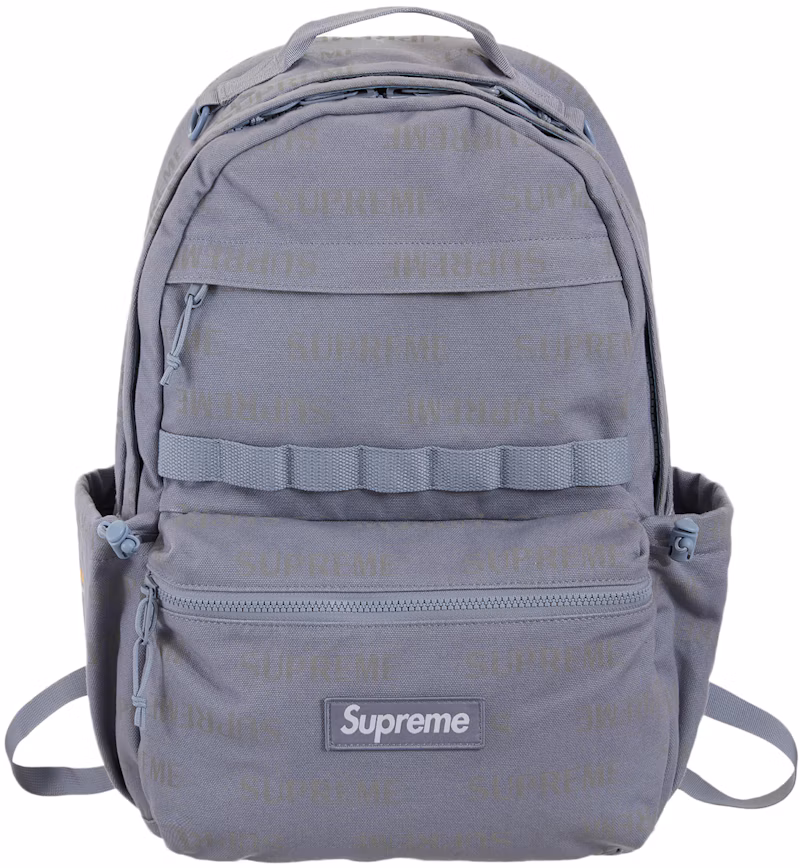Supreme Logo Backpack (FW26) Light Blue