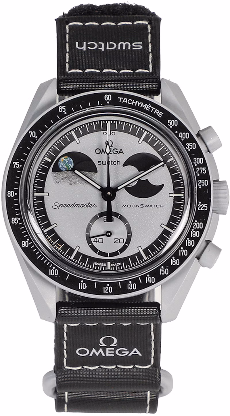Swatch x Omega Bioceramic Mission To Earthphase SO33M700