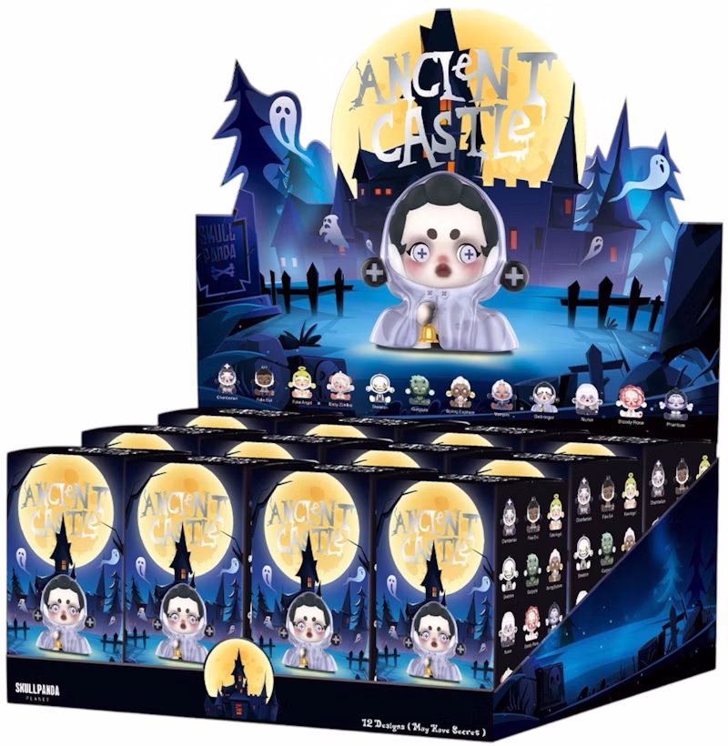 Pop Mart SKULLPANDA Ancient Castle Series Figure Sealed Case (12 Blind Box)