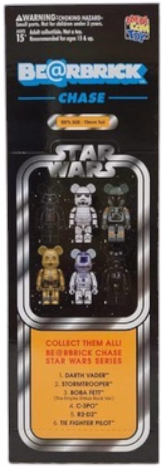 Bearbrick Chase Star Wars Sealed Case (12 Blind Box)