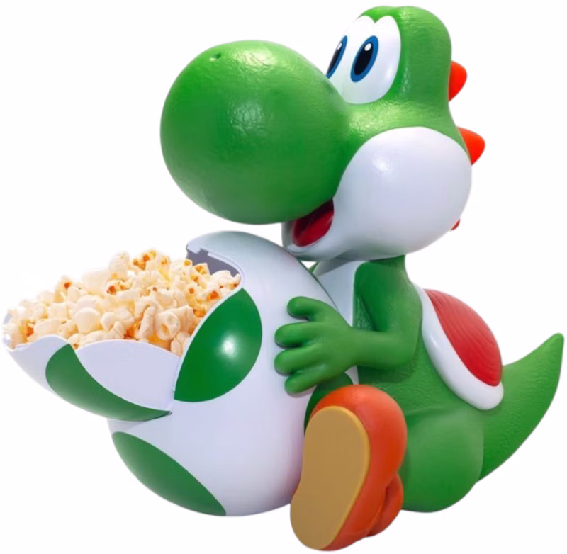 AMC Exclusive Yoshi Super Mario Galaxy Popcorn Bucket
