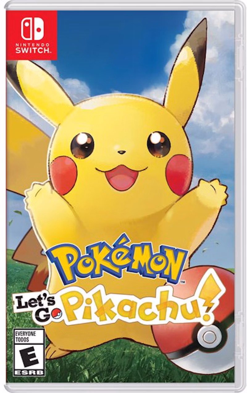 Nintendo Switch Pokemon Let's Go, Pikachu! Video Game